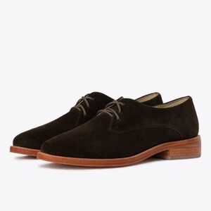 Nisolo‎ James Suede Leather Oxfords
